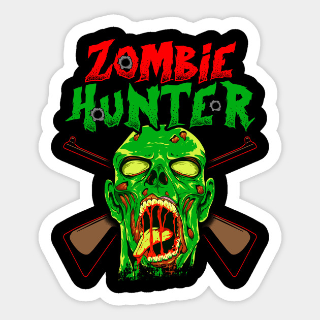 Zombie Hunter design Halloween Scary Horror Costume Gift